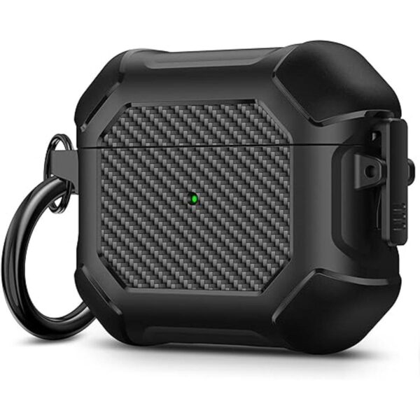Maxjoy Funda para AirPods de 3 generación clip de