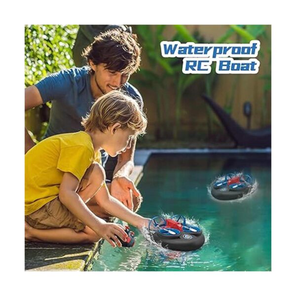 3 in 1 Water Land and Air RC Boat Toys for Boys 2.4 GHz_3