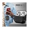 Maxjoy Funda para AirPods de 3 generación clip de