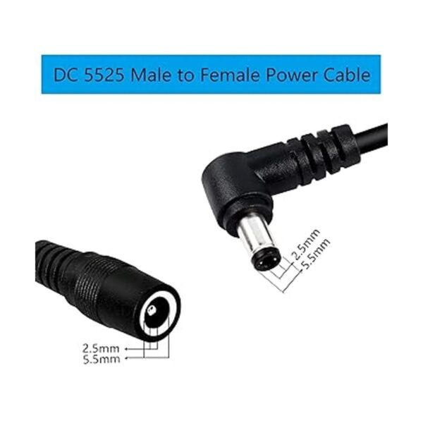 GINTOOYUN Paquete de 2 cables de extensión de alimentación_2