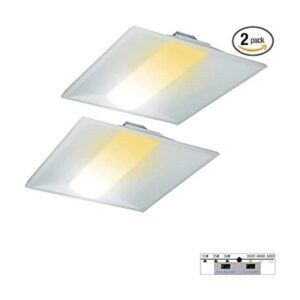 Sokply Luz LED Troffer de 2 x 2 pies 3CCT_1