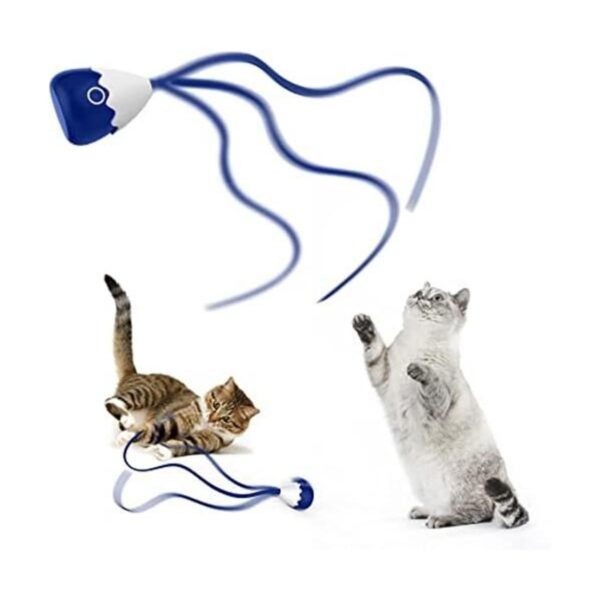Juguete de varita de gato juguete automático de cola de_1