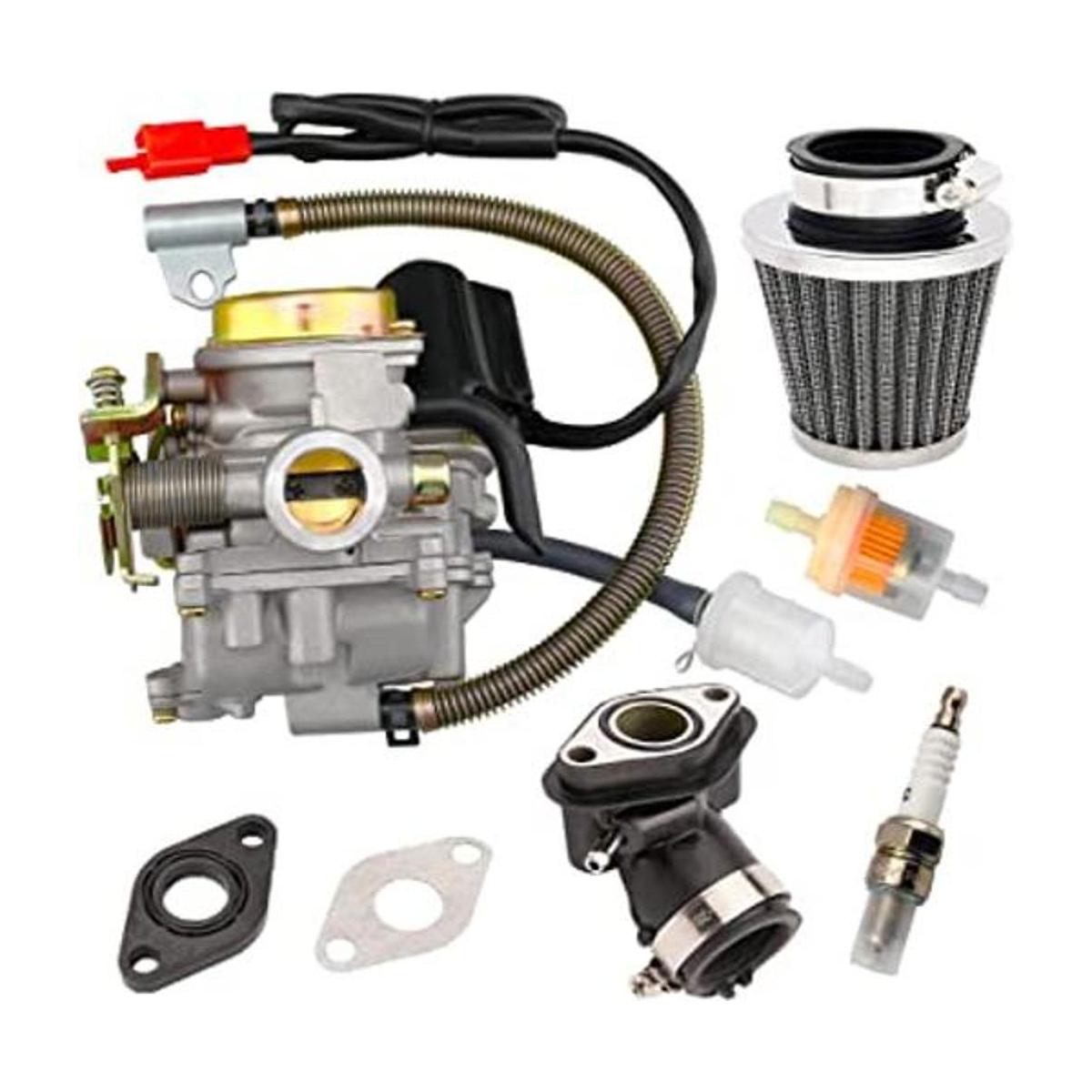 Carburador de 50 CC funciona de repuesto para motor GY6 de