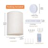 Wall Sconce Lighting Decor Battery Rechargeable Wall_2