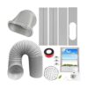 JENCEAILL Kit de ventilación portátil para ventana de CA_1