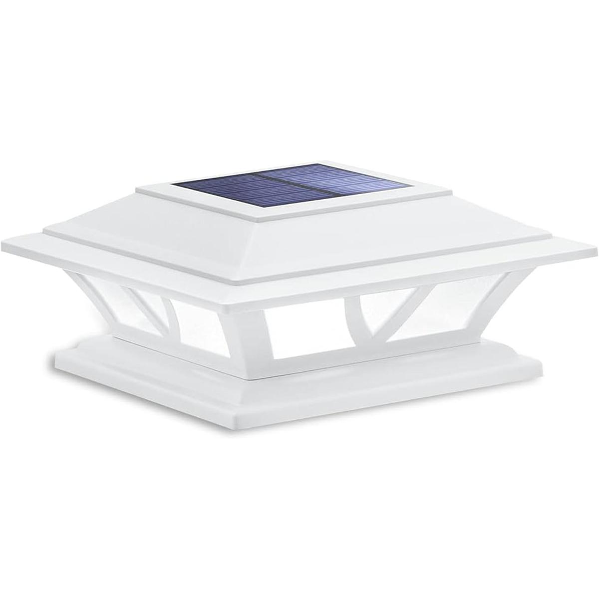 Siedinlar Luces solares para postes al aire libre 2 modos