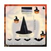 12 piezas de disfraz de bruja disfraz y sombrero de bruja_2