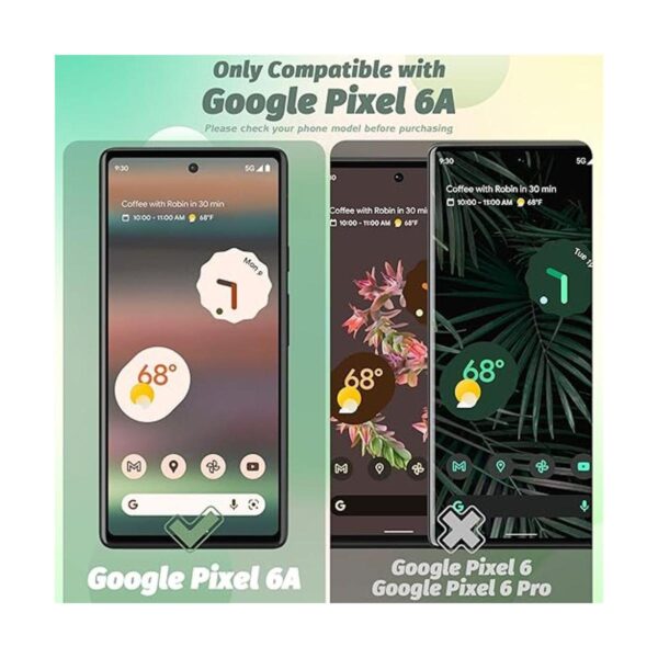 Orzero Funda de teléfono compatible con Google Pixel 6a_4