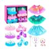 HAMSILY Juego de zapatos de vestir de princesa juguetes_1