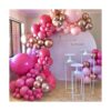 Globos rosa intenso paquete de 100 globos rosa intenso