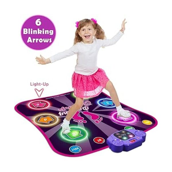 Bambilo Lightup Bluetooth Dance Mat 6 LightUp Buttons 5_2