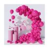 Globos rosa intenso paquete de 100 globos rosa intenso