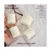 TONIFUL 4 rollos de cinta de seda de gasa blanca crema de_2