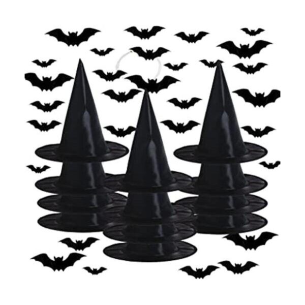 Sombreros de bruja de Halloween para decoración de