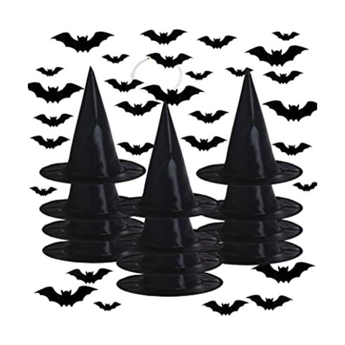 Sombreros de bruja de Halloween para decoración de
