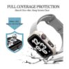HASDON Funda compatible con Apple Watch Series 8 Series 7_2