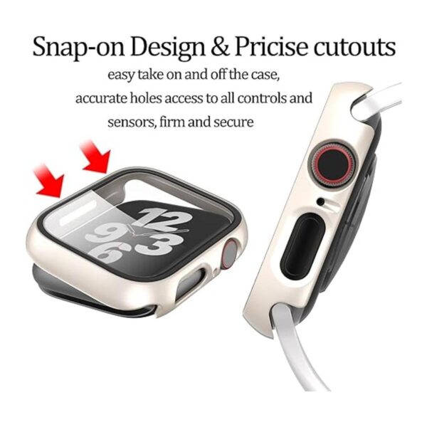 HASDON Funda compatible con Apple Watch Series 8 Series 7_4