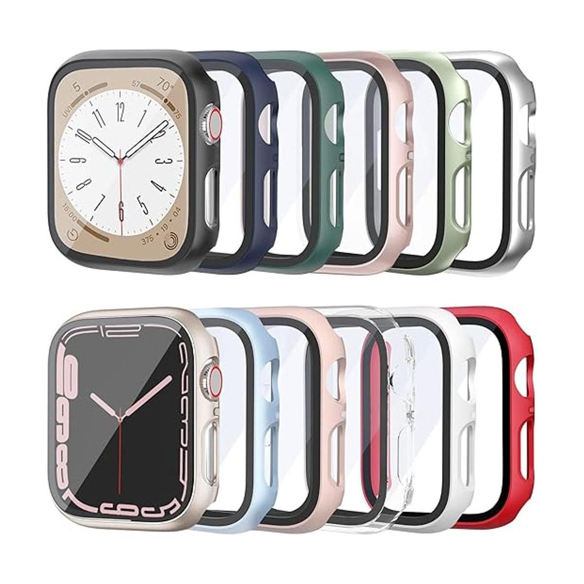 HASDON Funda compatible con Apple Watch Series 8 Series 7