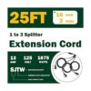 GREATIDE Cable de extensión para exteriores de 1 a 3_2