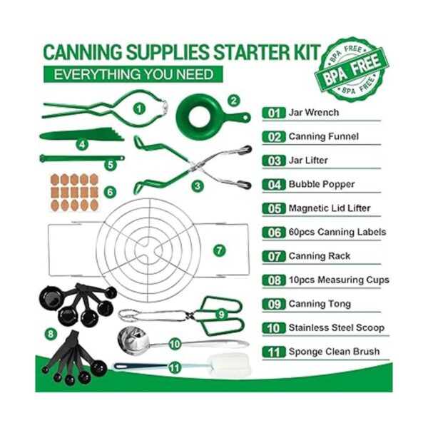 Kit de iniciación de suministros para conservas Kit de