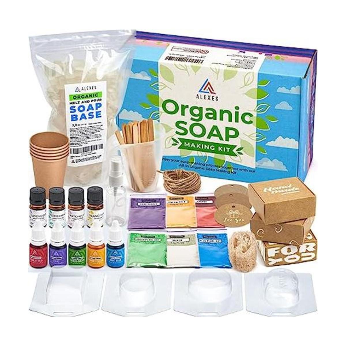 Kit de fabricación de jabón para adultos orgánico Kit de