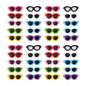 STOBOK 40 piezas de mini gafas de sol para manualidades