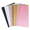 Feibmir 60 hojas de papel de seda metálico de 6 colores_1