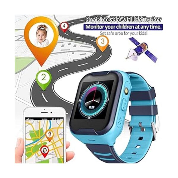 Reloj inteligente GPS 4G IP67 impermeable de seguimiento_2