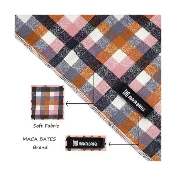 MACA Bates Collar de perro con pajarita y corbata de_3