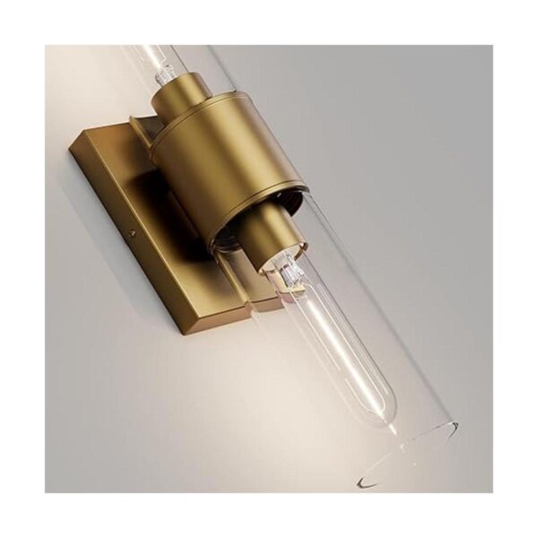 Tipace Lámparas de tocador de baño luces de pared doradas_2