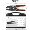 KF CPTEC Juego de herramientas de crimpado 5 piezas kit