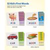 Coogam Juego de letras a juego tarjetas flash de lectura_4