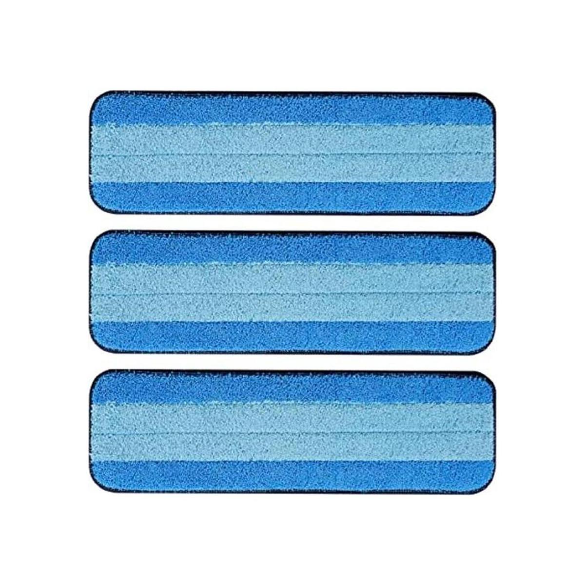 Paquete de 3 almohadillas de limpieza de microfibra para