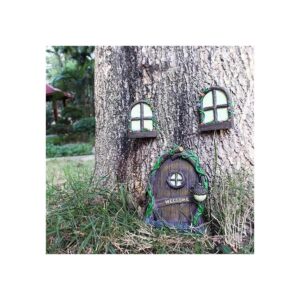 Decoración de gnomos para puerta y ventanas accesorios de