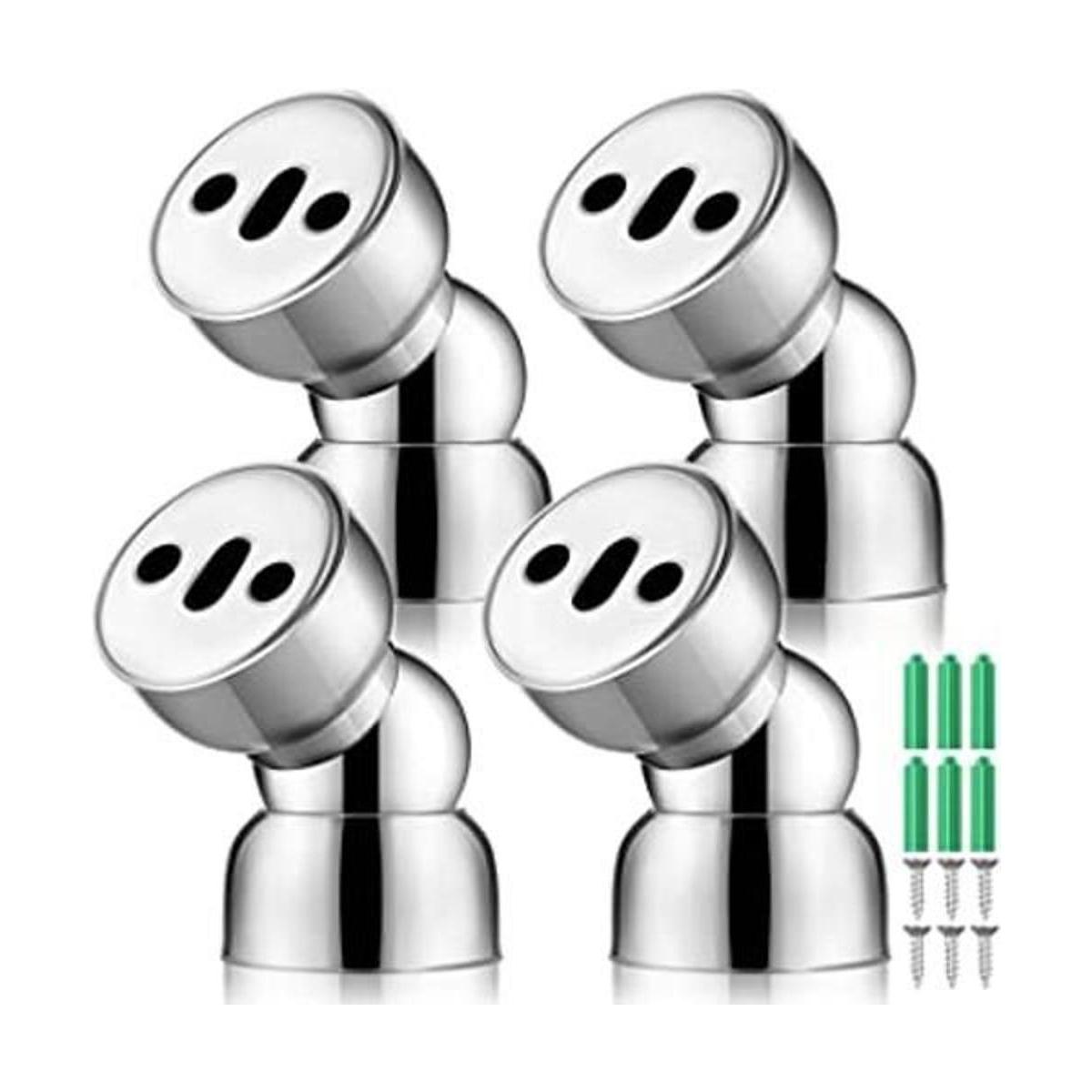 4 piezas mini potente tope magnético para puerta de acero