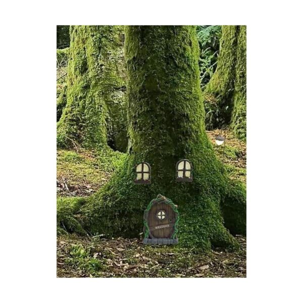 Decoración de gnomos para puerta y ventanas accesorios de