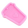 MIYAHOUSE Llavero de silicona para taza de café molde de