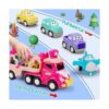 Camiones de juguete de transporte 5 en 1 para niños_4
