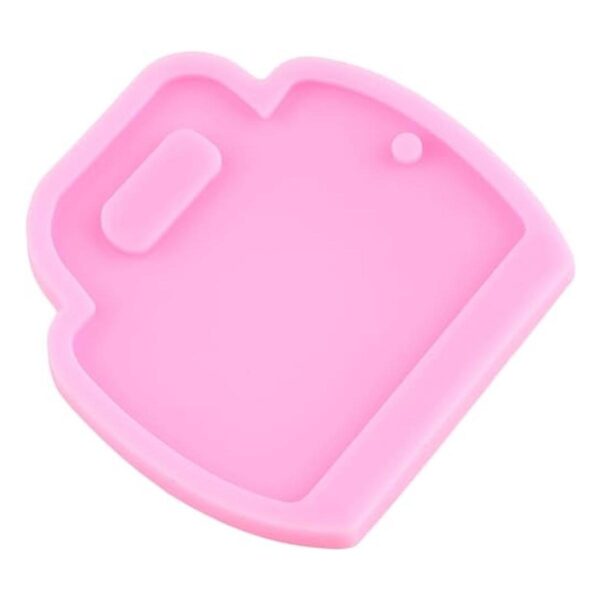 MIYAHOUSE Llavero de silicona para taza de café molde de