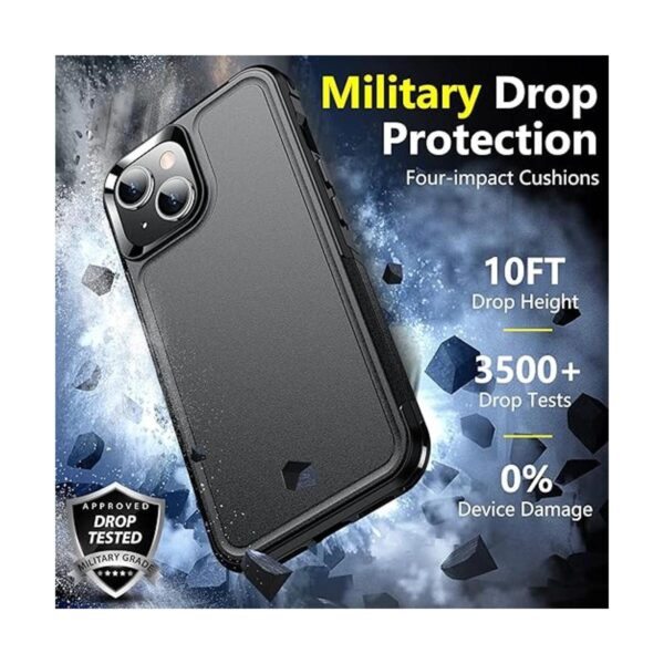 SPIDERCASE Funda para iPhone 14 protección contra caídas_3