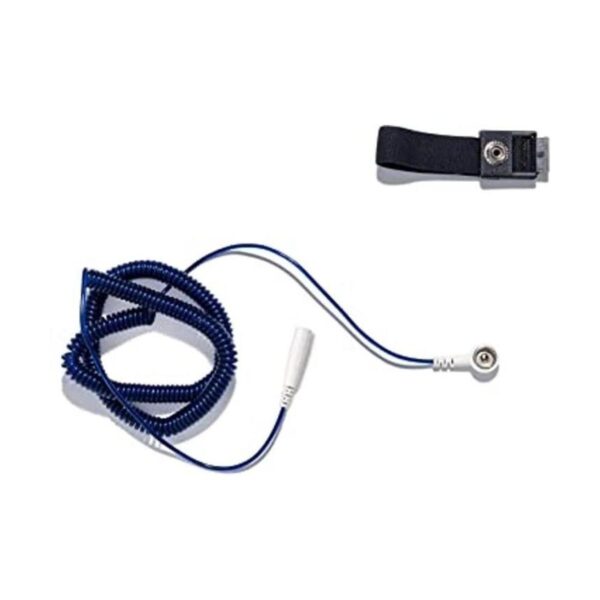 Pulsera de conexión a tierra conecta la pulsera de