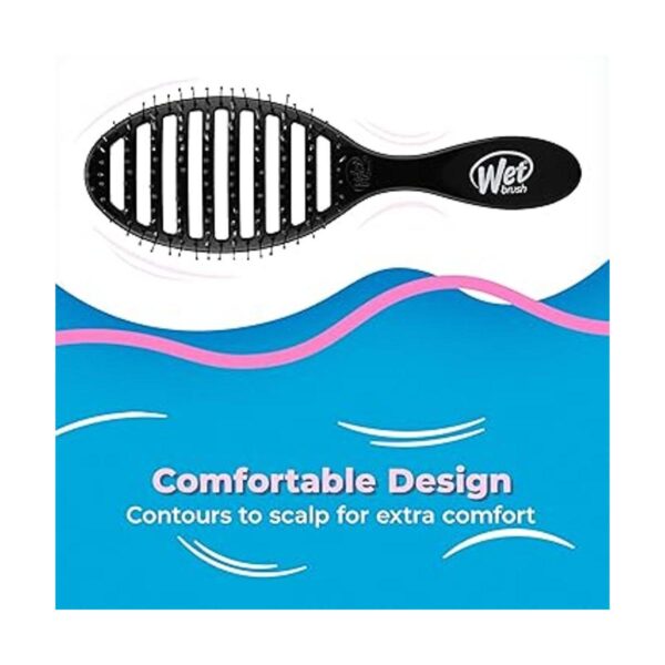 Wet Brush Cepillo de cabello de secado rápido grava_6