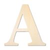 YRONTY Letras de madera A de 12 pulgadas letras de madera