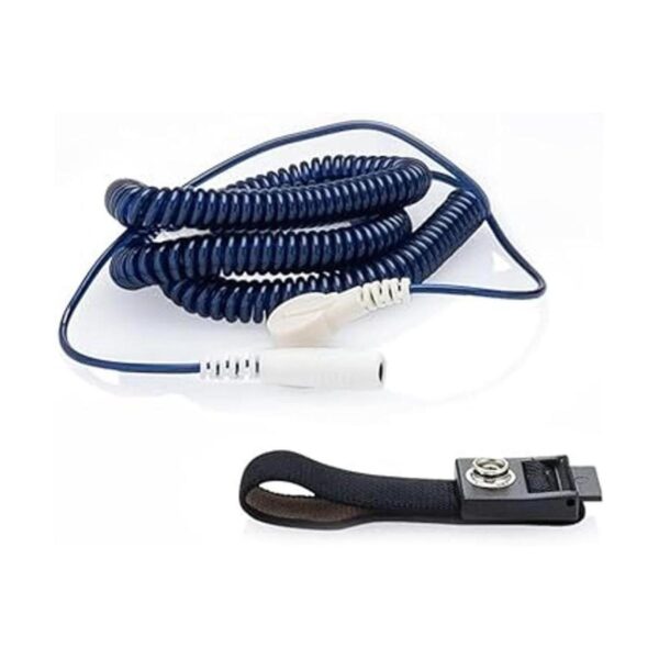 Pulsera de conexión a tierra conecta la pulsera de