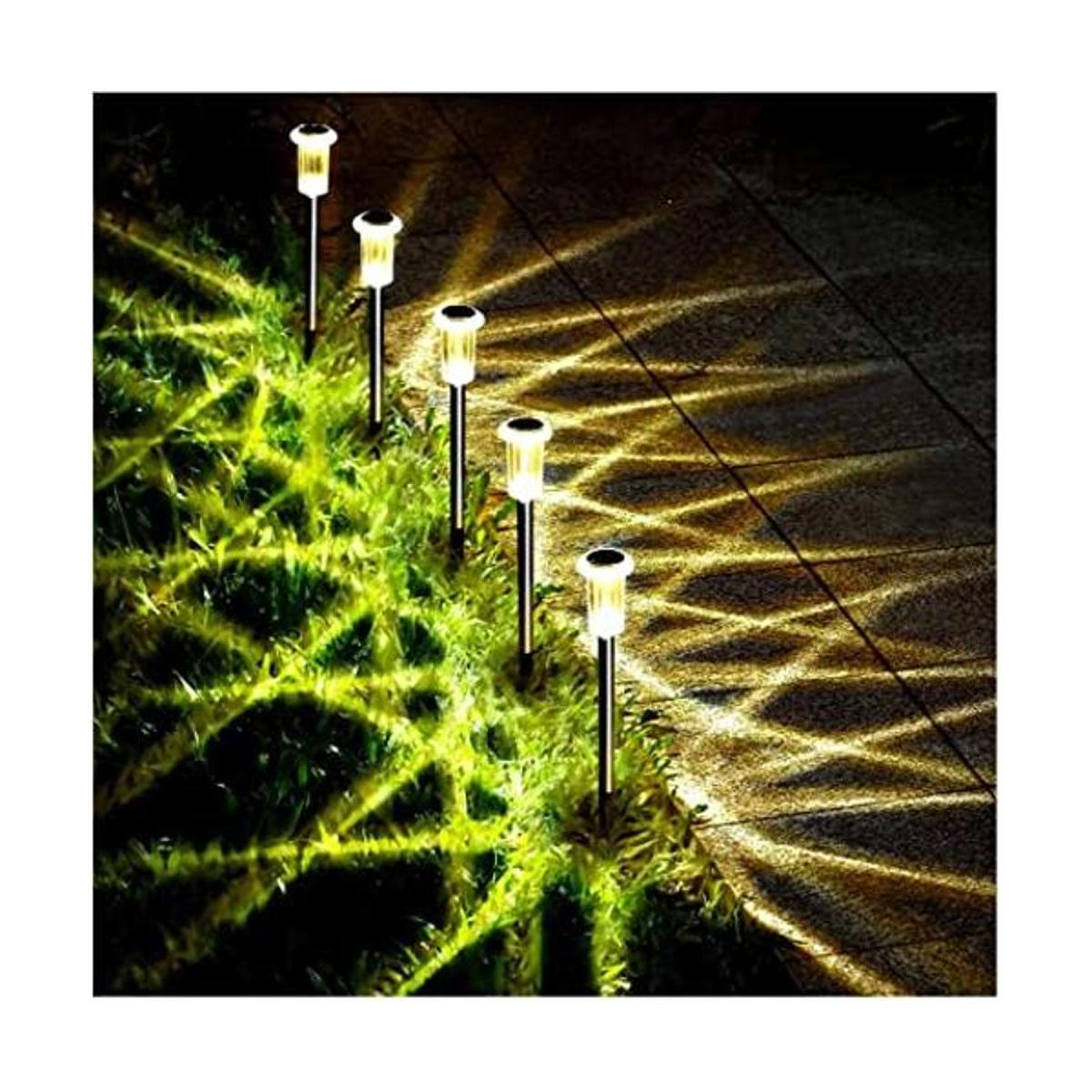 Gorrzai Luces solares para exteriores paquete de 10 luces