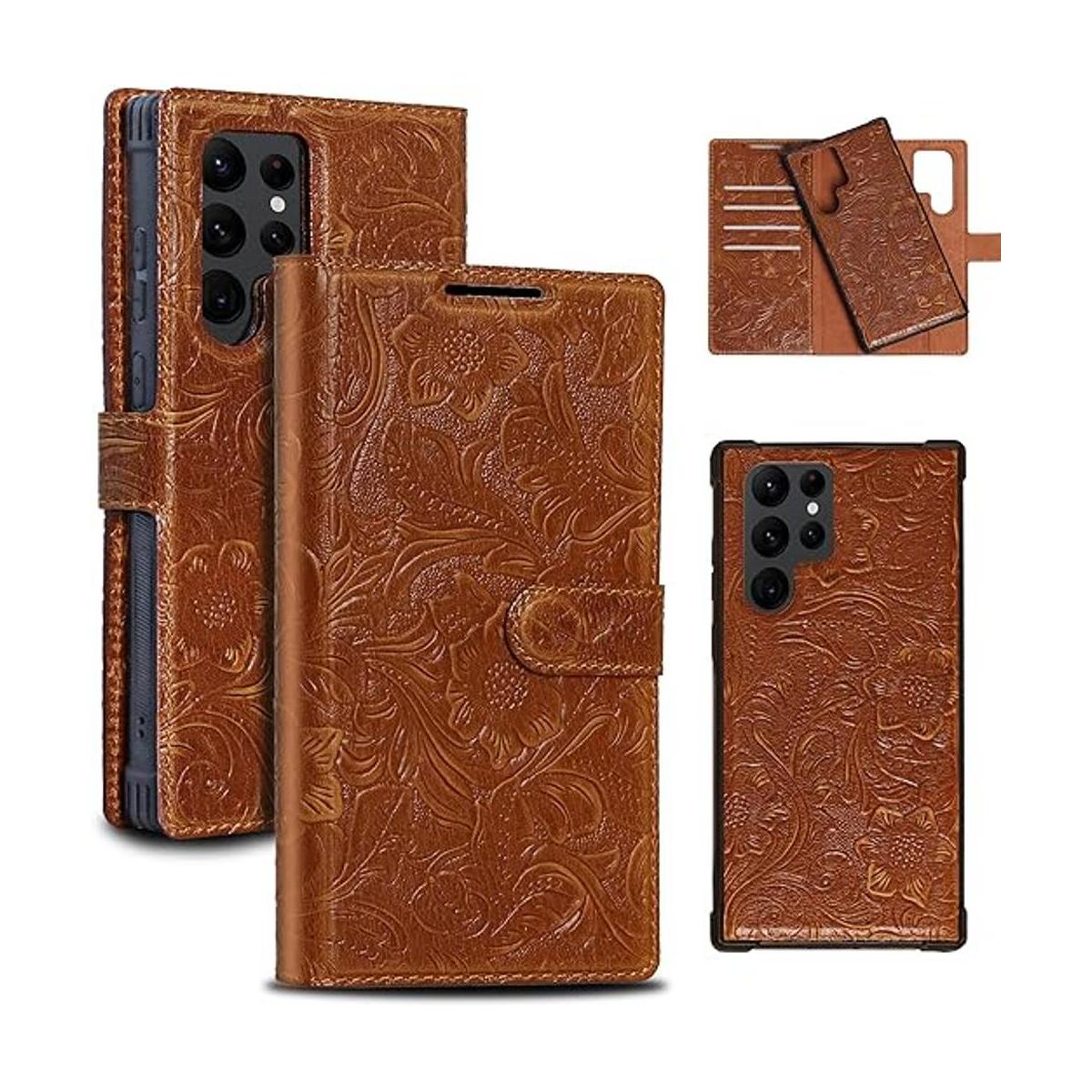 Rmawrad Funda tipo cartera para Samsung Galaxy S22 Ultra