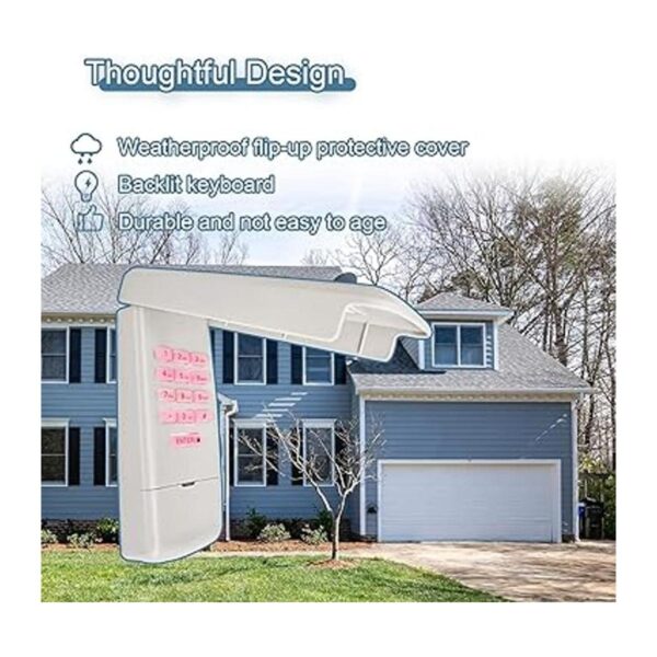 877MAX Garage Door Keypad replace 377LM 878MAX 376LM_4