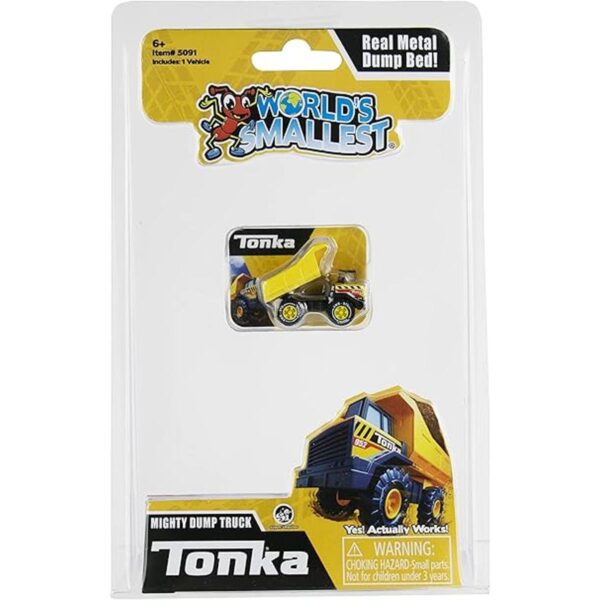 Worlds Smallest Camión volquete Tonka_5