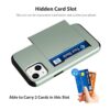 Jiunai Funda compatible con iPhone 13 Mini soporte para_2