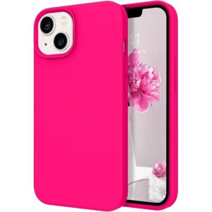 DOMAVER Funda protectora para iPhone 13 de silicona de gel_1